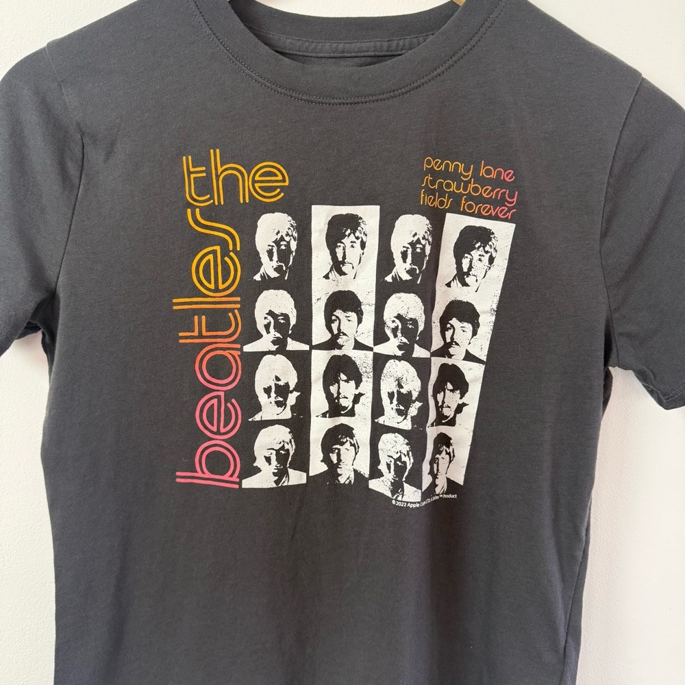 Abercrombie Kids Graphic Tee The Beatles 9/10 - Picture 2 of 5